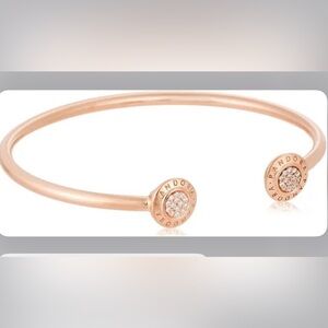 Pandora Rose Gold Bangle Bracelet